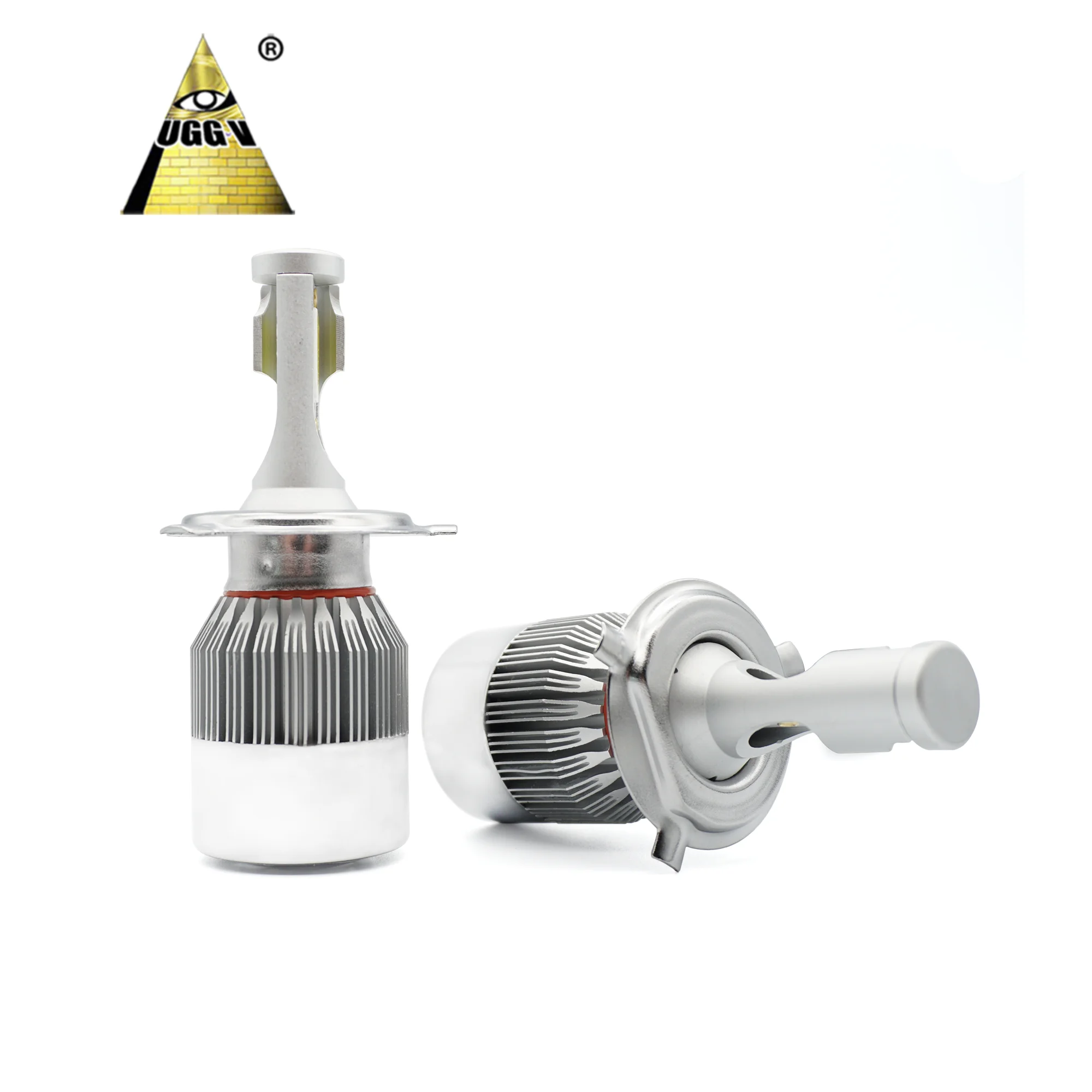 Best Factory Price C6 H4 for Auto Parts H4 LED Headlights from UGGV