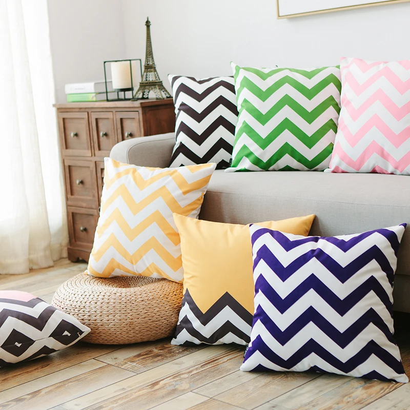 Wholesale super Soft cozy comfort customized sofa and bed indoor and outdoor pillow case cushion cover for home decor