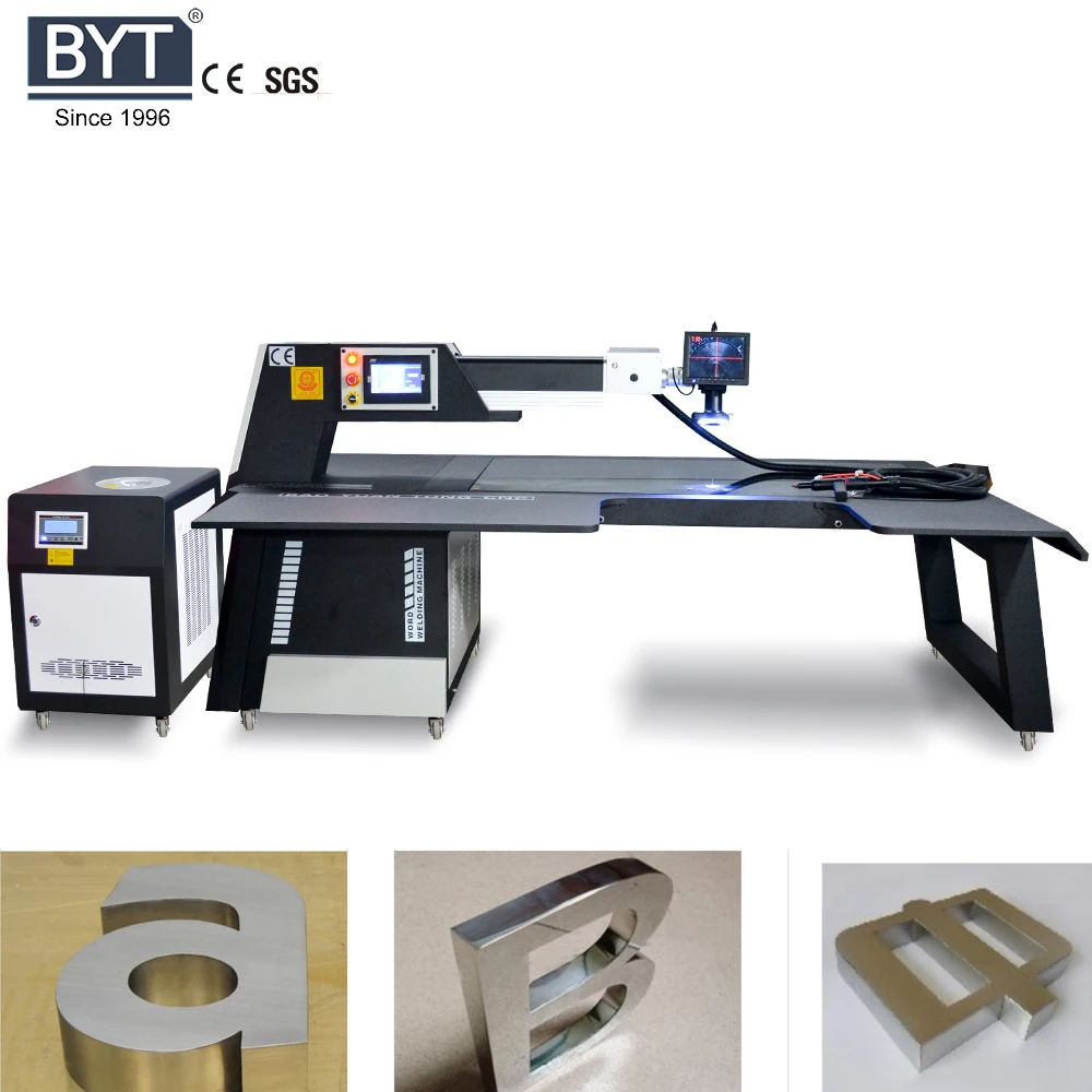 Laser Welding Machine for Channel Letters with Big Table with CCD