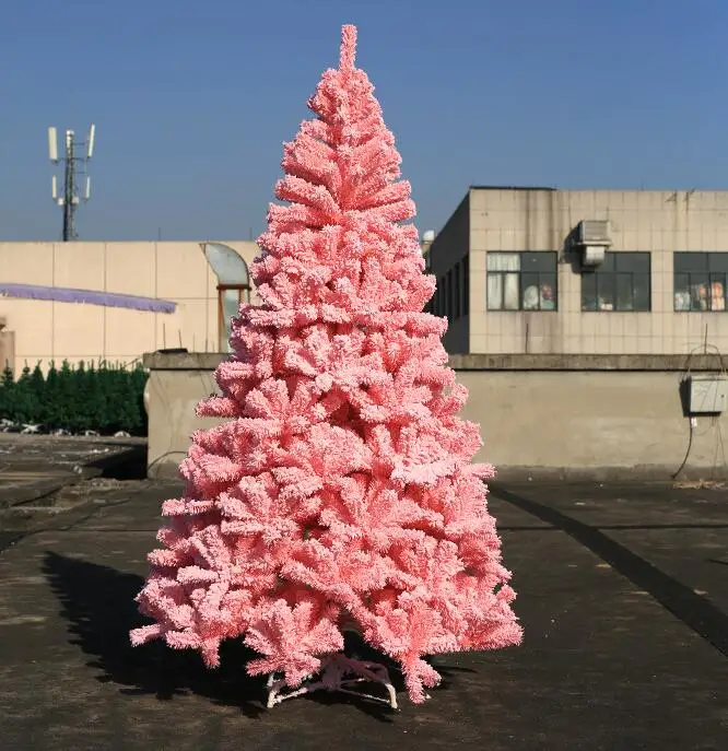  Рождественская елка 150 см розовый цвет украшения для вечеринки и дома Искусственная на улице в стиле INS мини MOQ быстрая доставка розовая