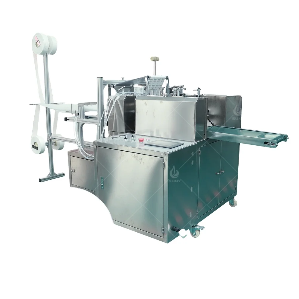 Suny Group custom design one use isopropyl alcohol pad wipe making machine for cleaning