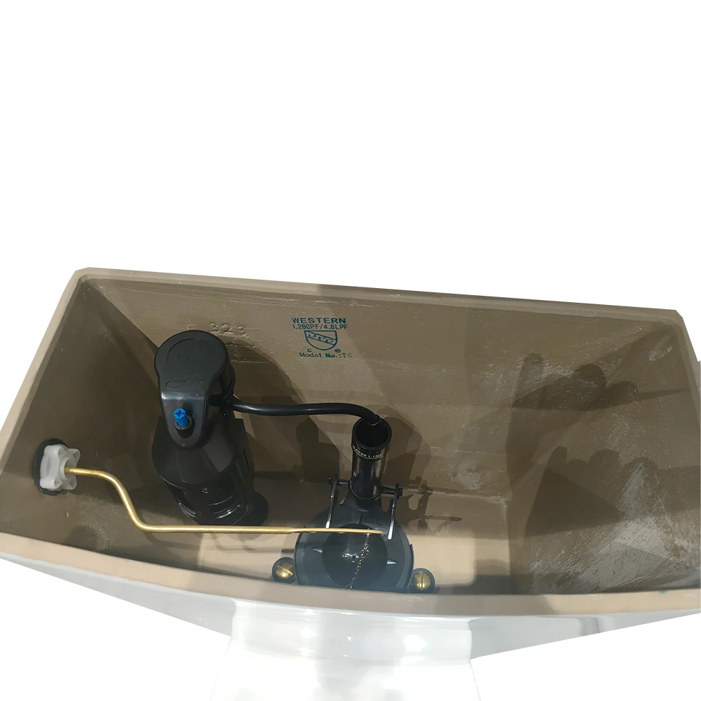 Bolina W1621 Hot Sales Water Saving White Ceramic Siphon Jet Flushing Floor Mounted One Piece Toilet