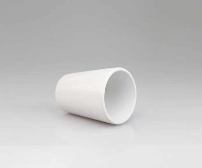 Hot Sale 1.5oz Personalized Heat Transfer Mini Liquor Whiskey Bullet Cups Blank Coated Ceramic White Sublimation Shot Glass