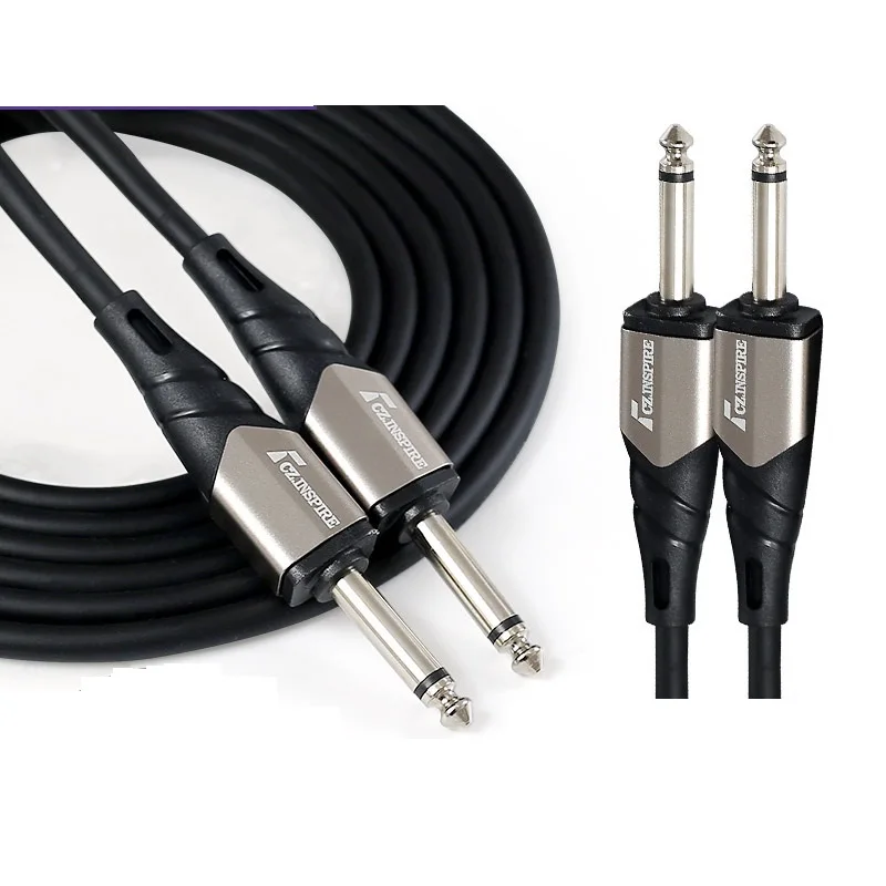 Wholesale cheap folk acoustic guitar instruments universal acoustic cord connection cable