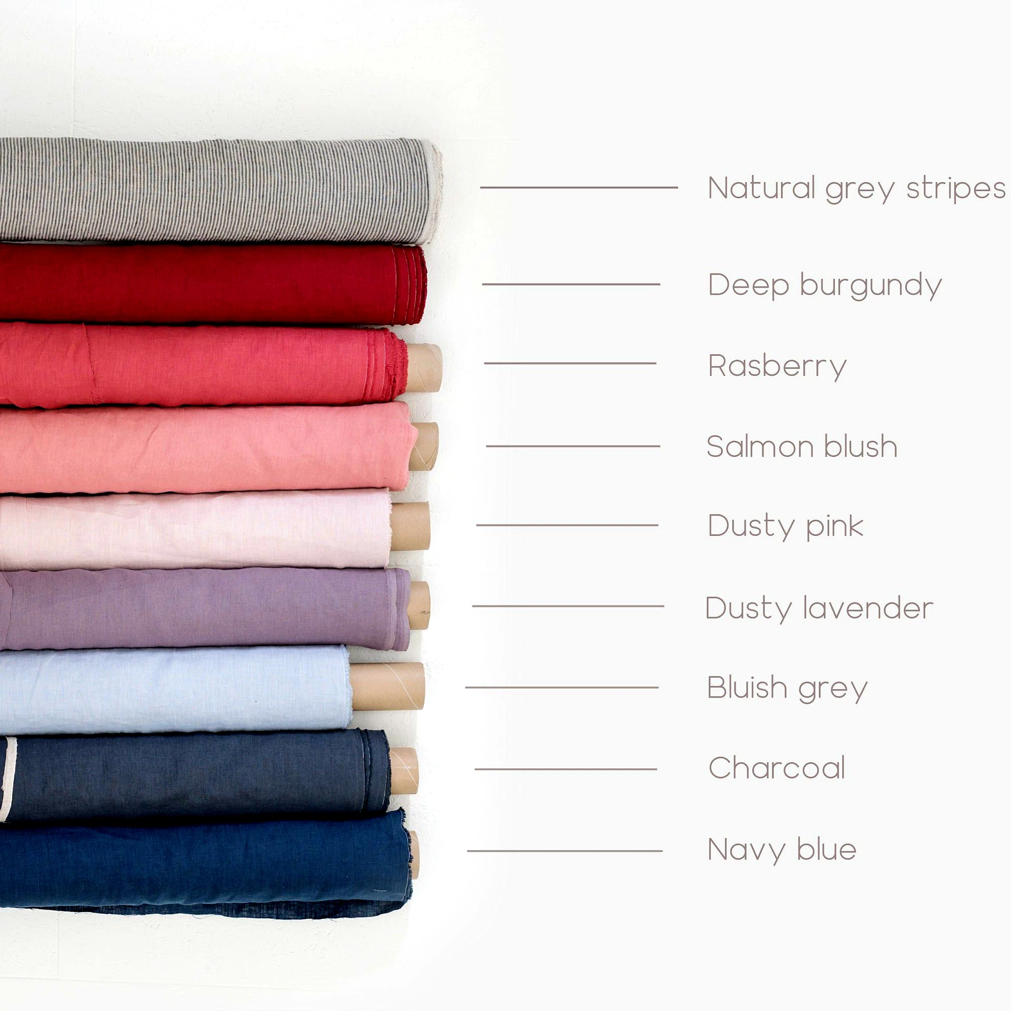 Annual New product antistatic bright color Lightweight and breathable Sweating is not close to the body Cotton51%Linen49%