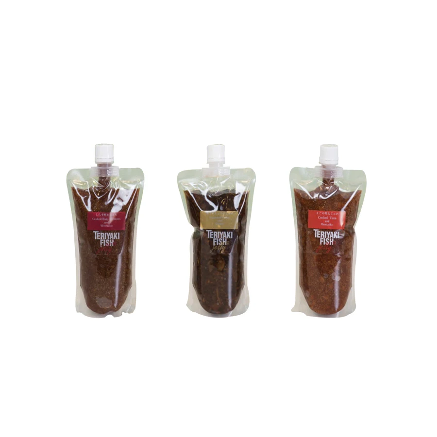 Japanese TERIYAKI-FISH jelly top quality snack seafood seasoning