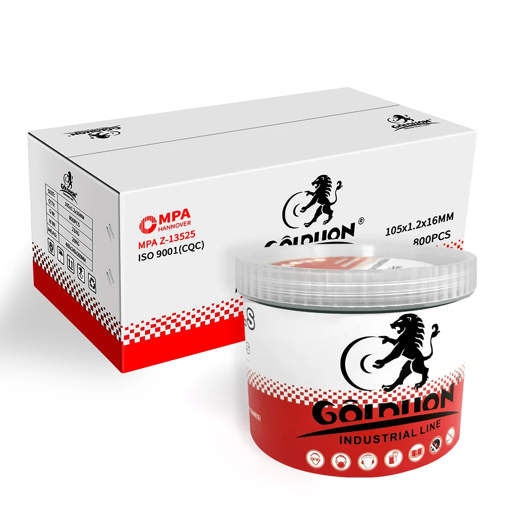 Hot Sale T41 115*1.2*16 mm Ultra Thin Resin Cutting Disc For Metal Cutting