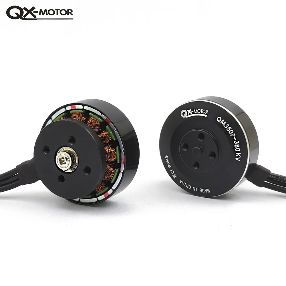 QX-MOTOR QM3507 380KV 580KV 680KV бесщеточный двигатель дистанционно пилотируемый Радиоуправляемый квадрокоптер шестиугольный Дрон