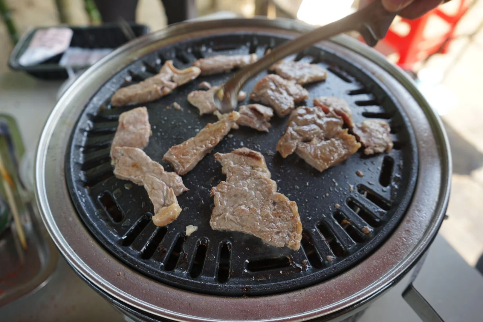 MCD factory direct sales indoor portable Round Japanese table  ceramic kamado bbq