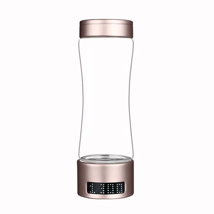 Portable Nano High Hydrogen Rich Water Generator Bottle Pure H2 Maker Ionizer Rechargeable Electrolysis Cup