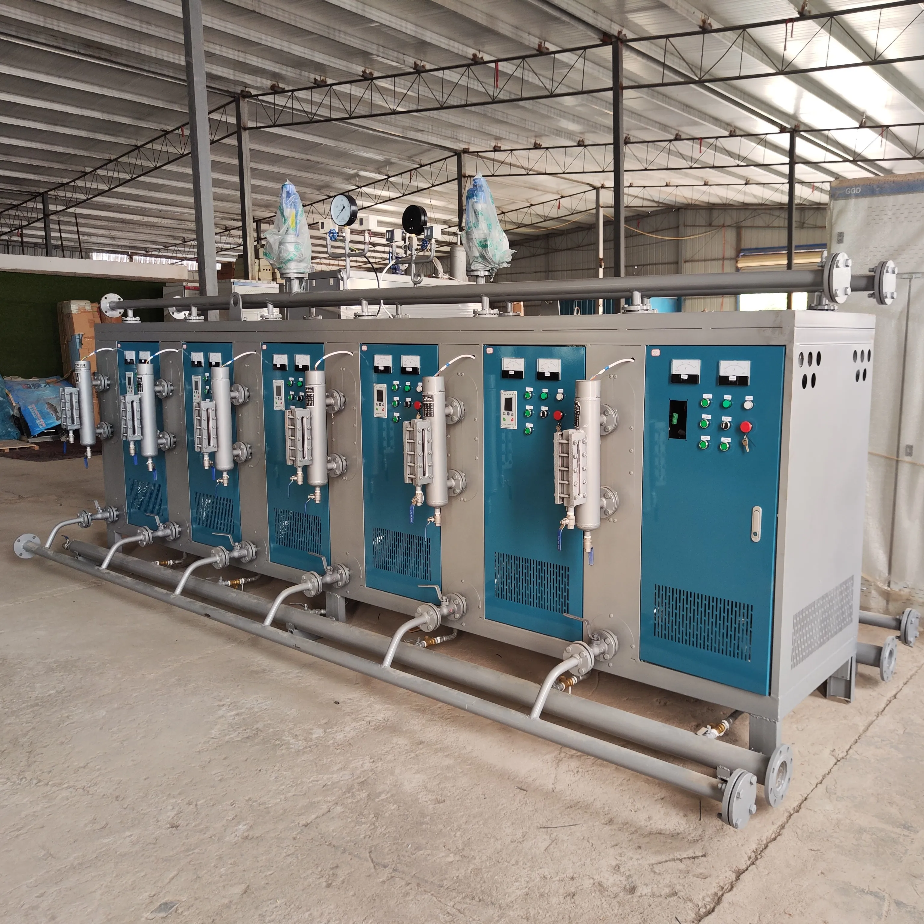 Низкий азотный конденсационный промышленный котел 1 2 тонн газовый горизонтальный паровой генератор