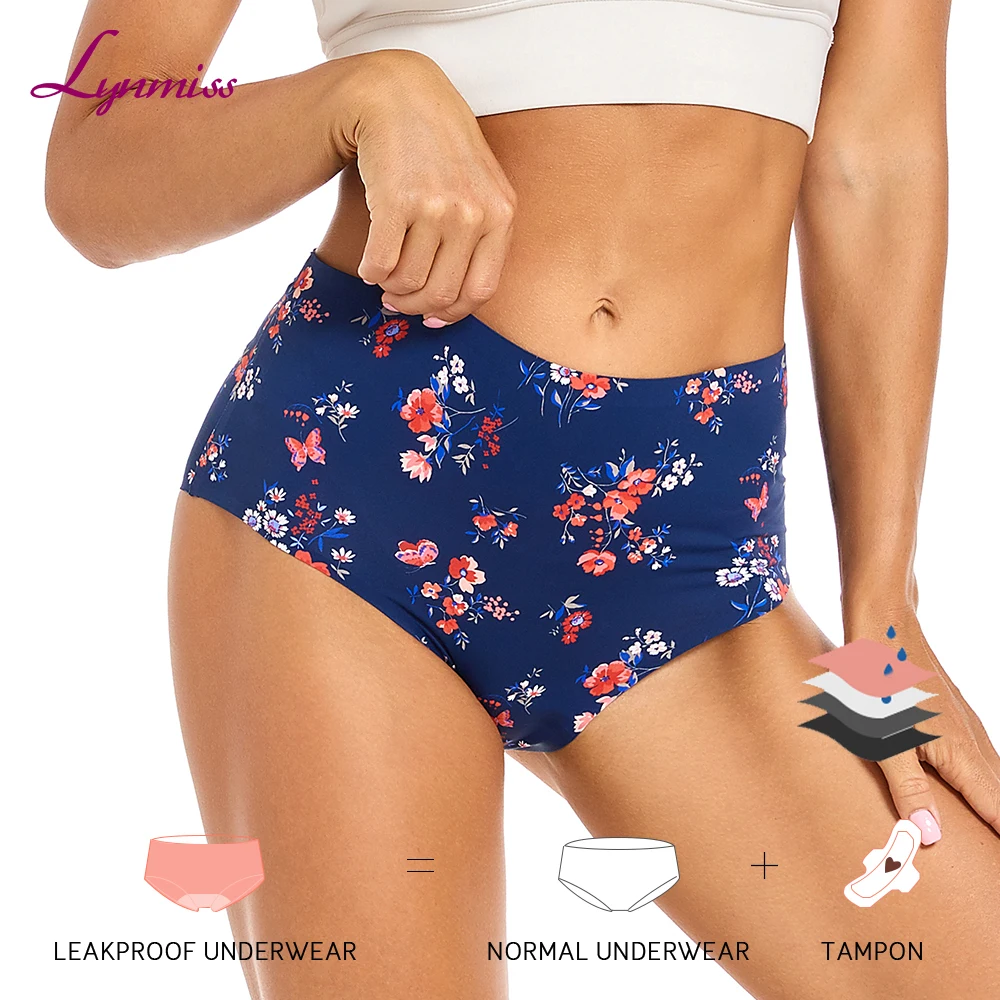 wholesale culotte menstruelle period panties oeko tex Calzones Menstruales Bragas Menstruales colorful period panties