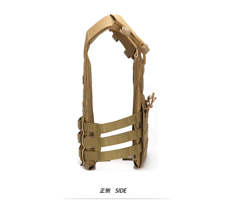 Wholesale Oxford Fabric Multifunction Combat Tactico Plate Carrier Waterproof Safety Tactical Vest With Molle System