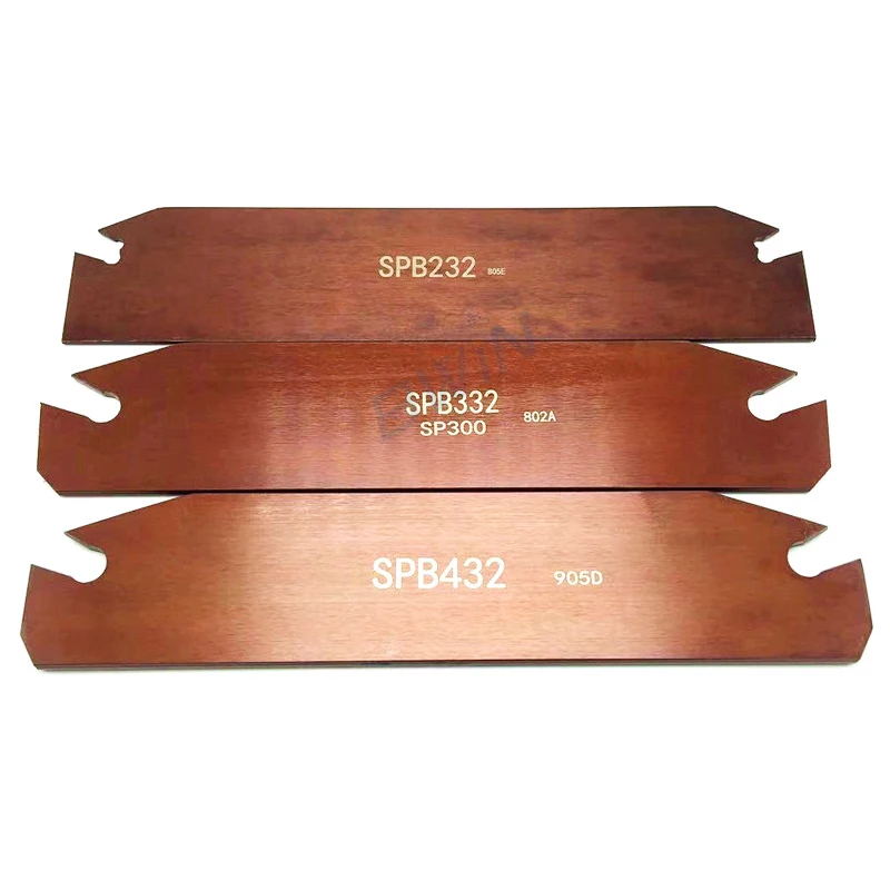 SPB326-S SMGB Cut-off carbide insert CNC machine metal spare parts Tool Holder cutting blades Tool with insert SP300 MGMN