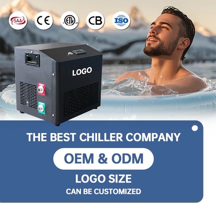 Commercial 1Hp Outdoor Water Chiller Ozone Ice Bath for Training Recovery Therapy Bathtub Accessory