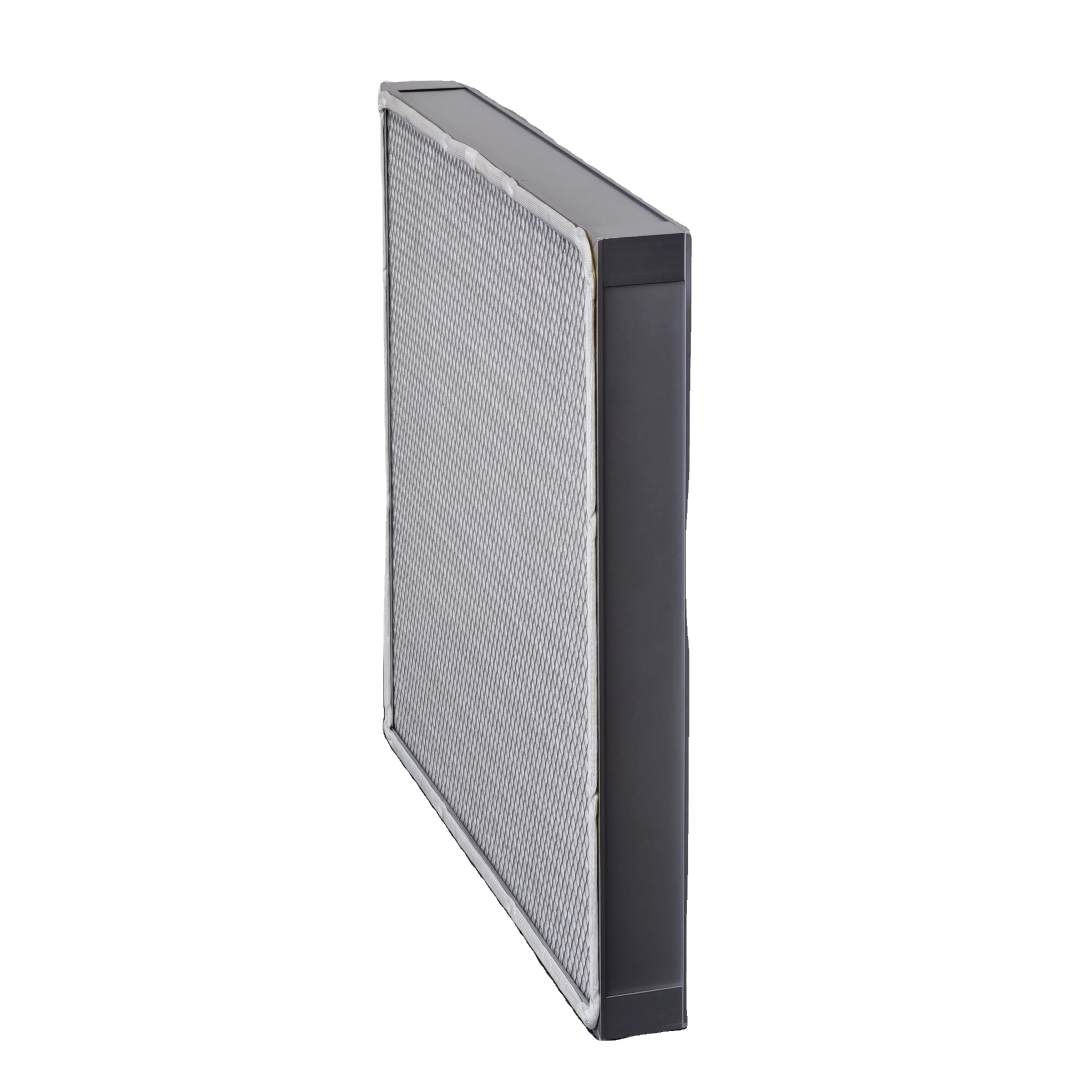 Ultra-Thin Mini Pleat HEPA Filter Separator High-Temperature Aluminum Frame Painting Room Manufacturing Industrial Plants