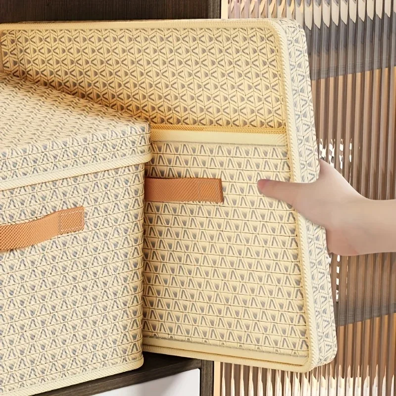 Wardrobe Clothes Storage Box Foldable Jeans Storage Box Decorative Boxes Customized Logo Opp Bag Modern Foldable Shoes Rack