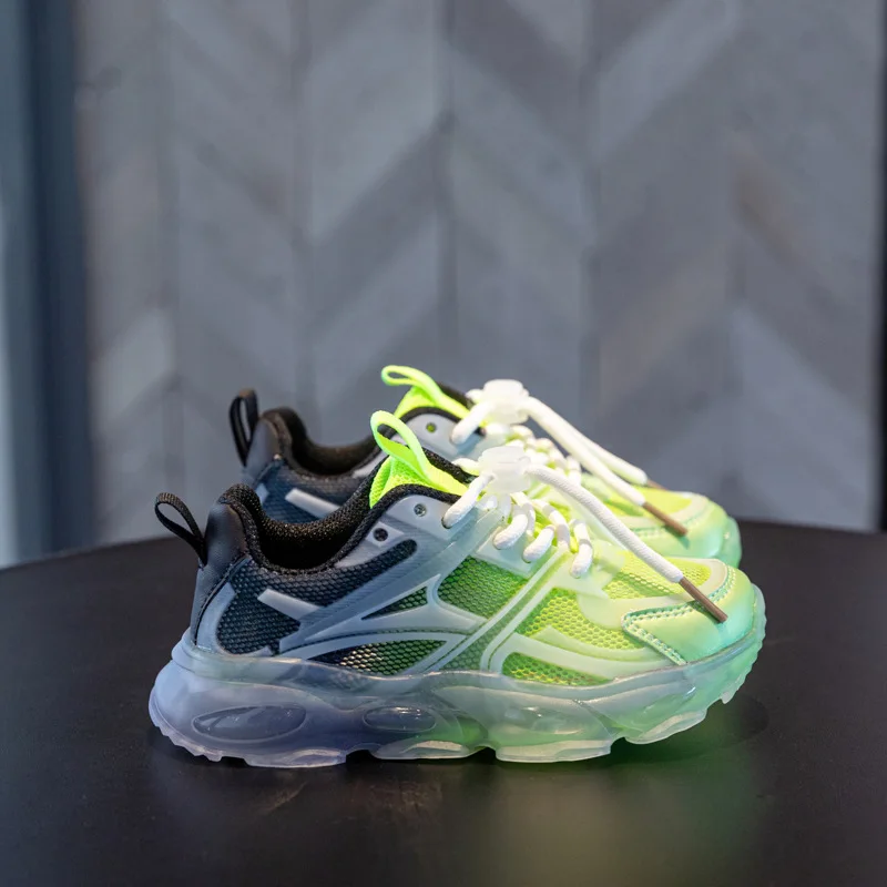 New styles fashion lightweight wholesale sports stock  girl  boy shoes kids teenage  children shoes sneakers