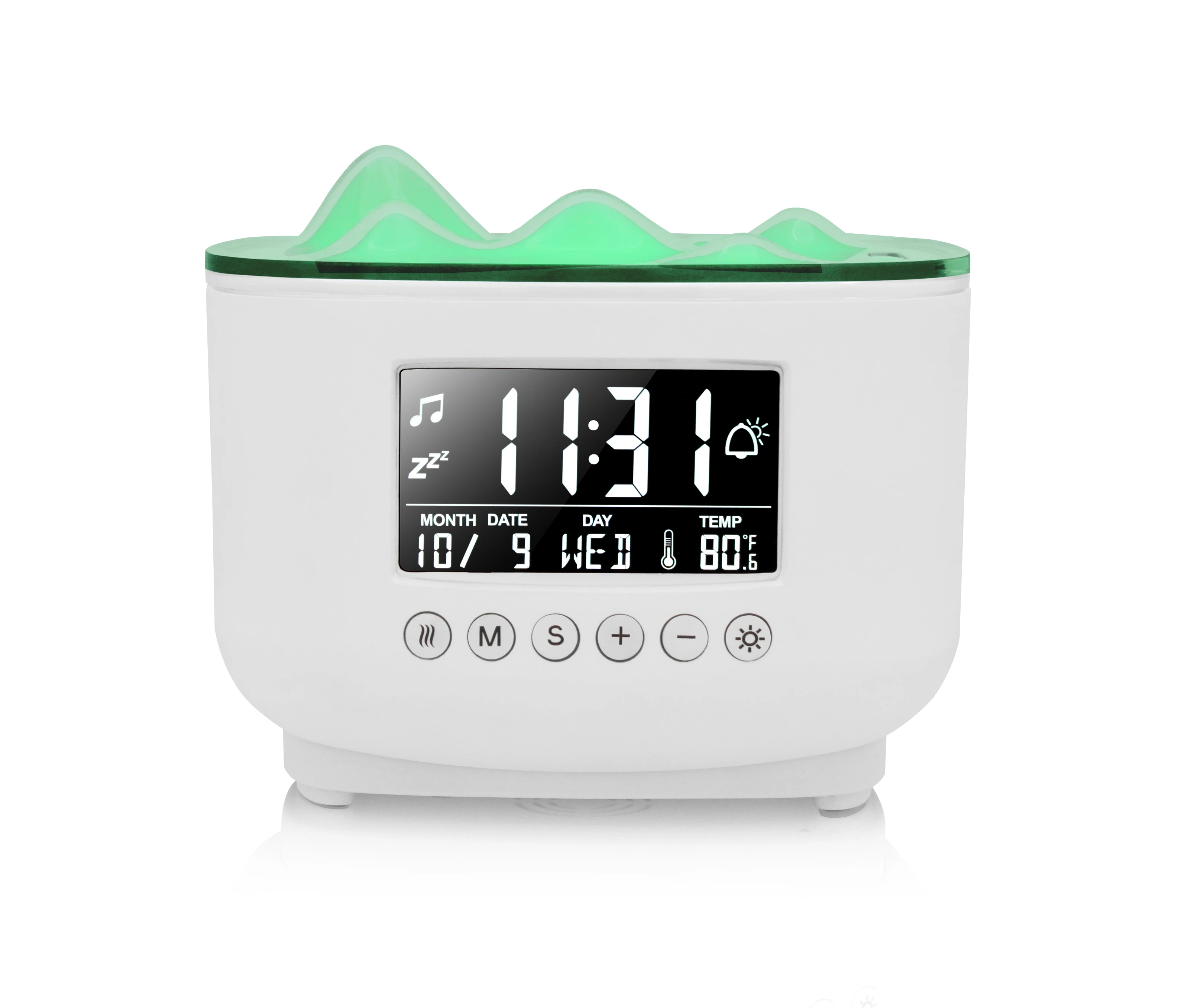 Aromacare 300ml Alarm Clock Fragrance Aromatherapy Smart Aroma Diffuser For Home Air