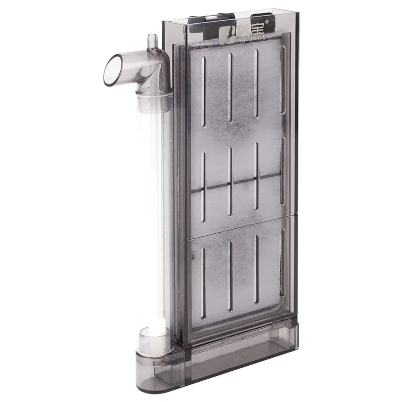 Тихий пластиковый аквариумный фильтр с воздушным приводом 3 экологически чистыми фильтрующими элементами для аквариума