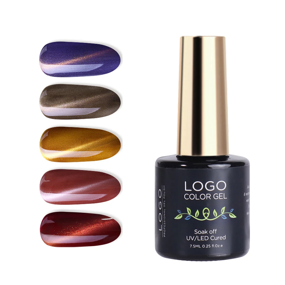 Factory Price Wholesale OEM Shiny 15ml Cat Eye UV Gel Polish