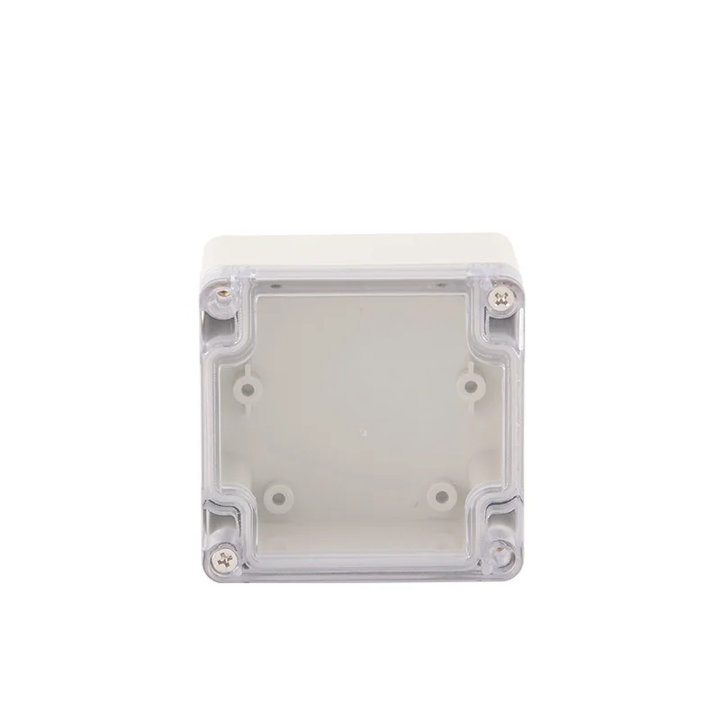 IP67 CCTV ABS PC Plastic waterproof junction box Power distribution cabinet with transparent cover