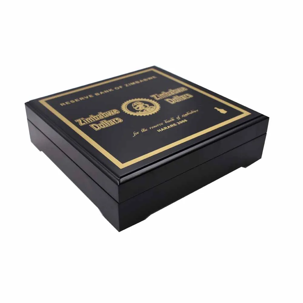 
Zimbabwe Paper Money Banknotes One Vicintillion Dollars Bill 24K Gold Banknote with UV Light for Souvenir and Collection Gifts 