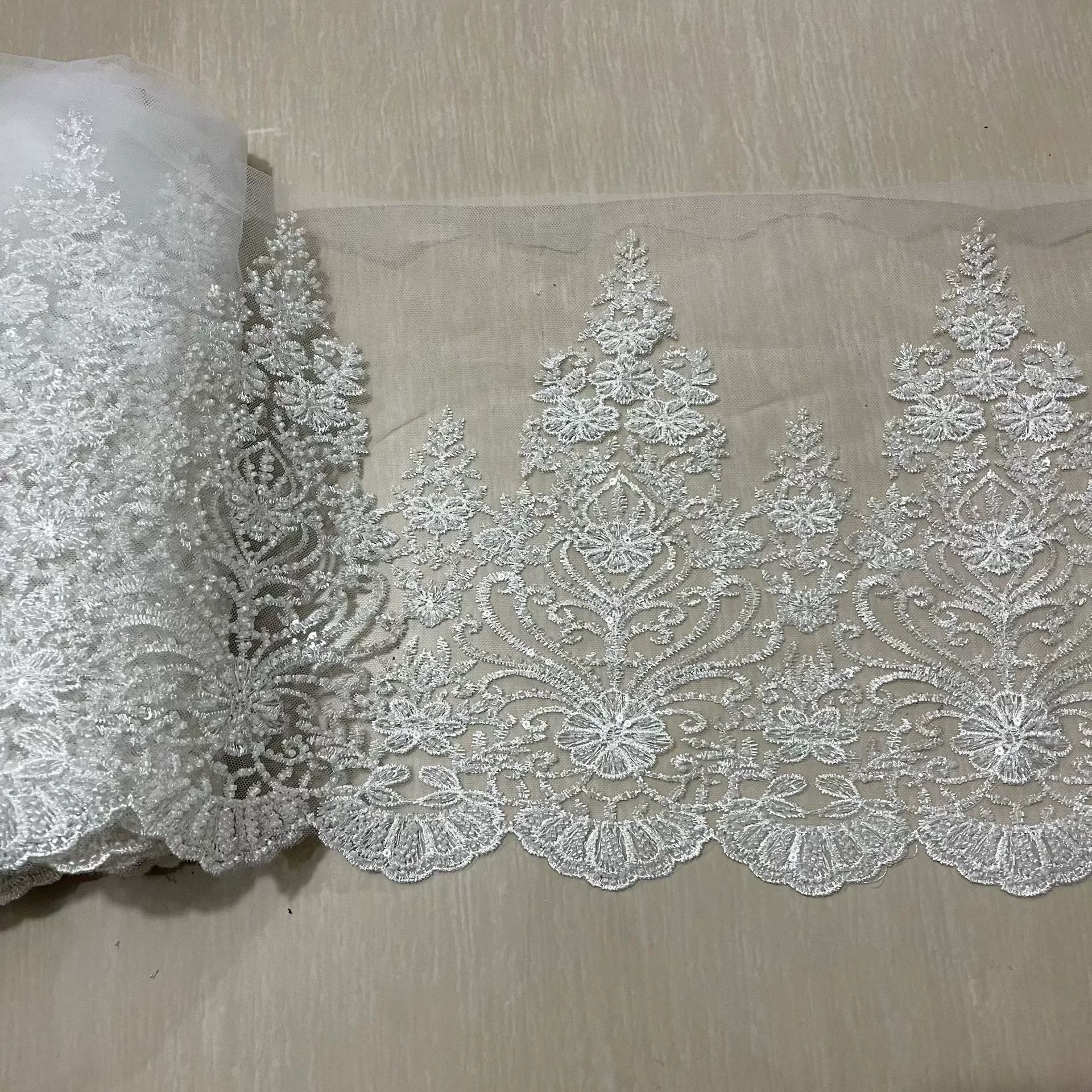 New Border Lace Trim Wedding Dress Veil DIY Accessories Clothing Trim