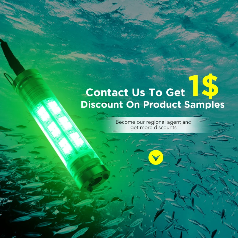 100-200 W Popular Type of Deep Sea Underwater Light Fishing Net Lights Fishing Light