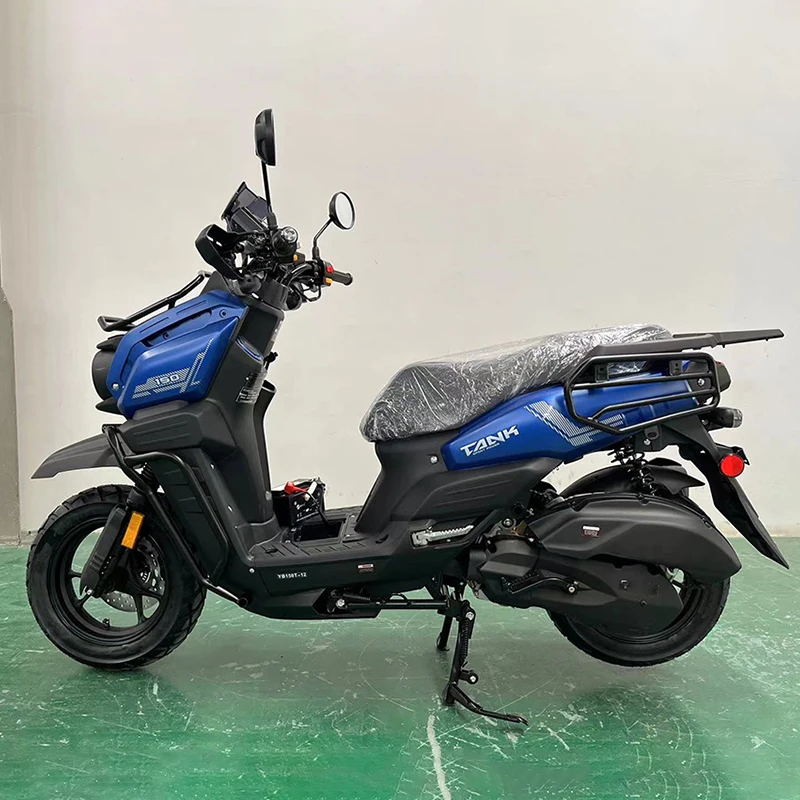 Wholesale Price 150cc/200cc Model Tank Gas Scooter High Speed Adult Motorcycle with Front Rear Disc Brake Made in China Factory