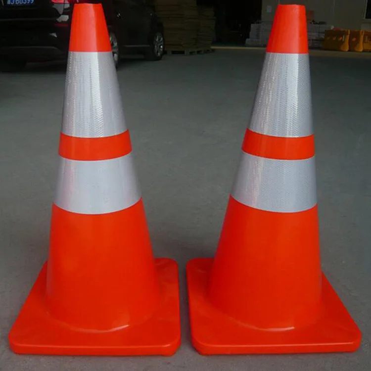 High reflective 900mm PVC safety road traffic warning cones