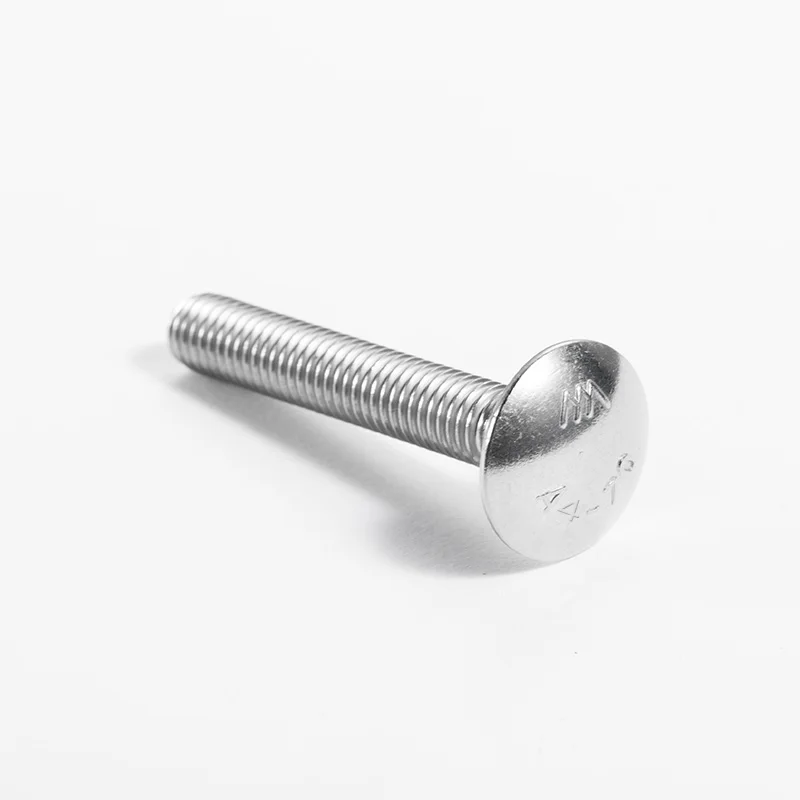 Aozhan  fasteners screw 316 stainless steel SS DIN603 screw carriage bolts