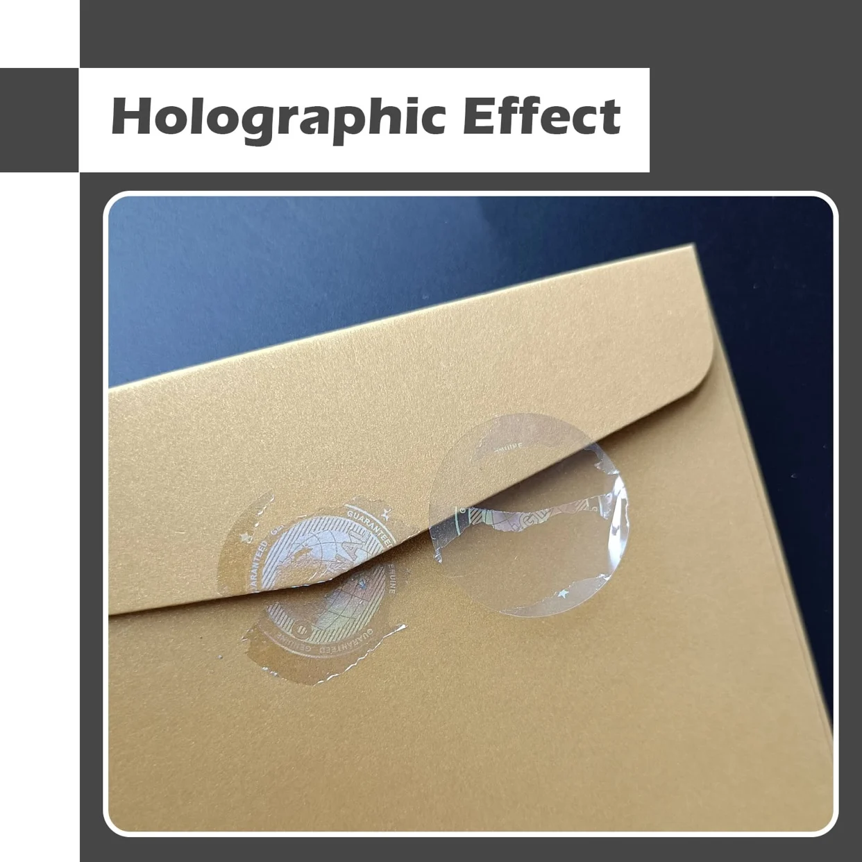 Customized holographic hologram sticker roll/warranty void if removed sticker/void security sticker seal void sticker paper