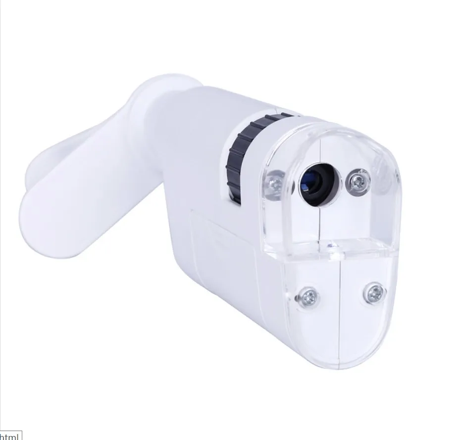 NO.BU-60M  40X-60X Zoom LED Pocket Microscope for Phone