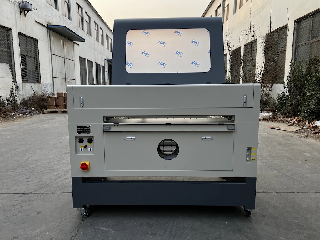New HT 690 100w High Quality Laser Cutting Machine Wine Bottle Laser Carving Machine
