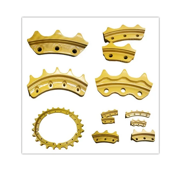 LIEBHERR undercarriage parts - sprocket segment group for PR751,RL451