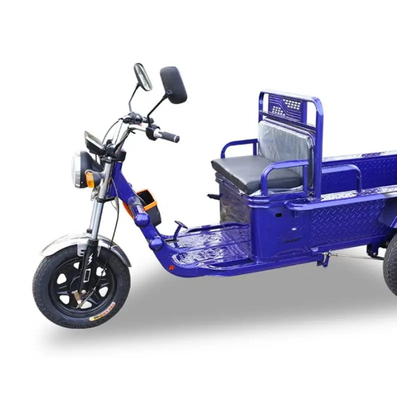 Electric Kit Enclosed Bike 300Cc Mobility Scruter Brick Closed Deliveryman Front Basket Baby Boys Passenger Eggs Cargo Tricycle
