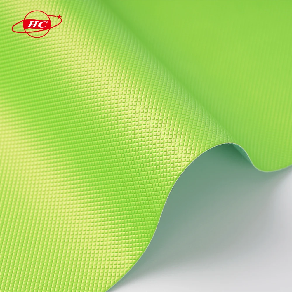 High quality diamond star pattern/diamond pattern PU leather 0.6mm suitable for packaging