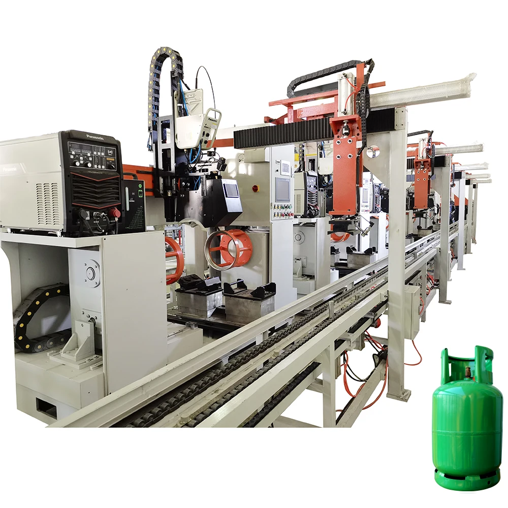 Fast delivery 20kg empty lpg cylinder making machine for sale, 11kg gas cylinder production line for Philippines~