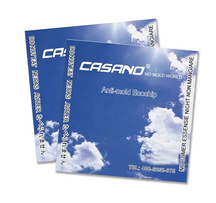 
factory supply mouldproof sticker CASANO anti mold chip 