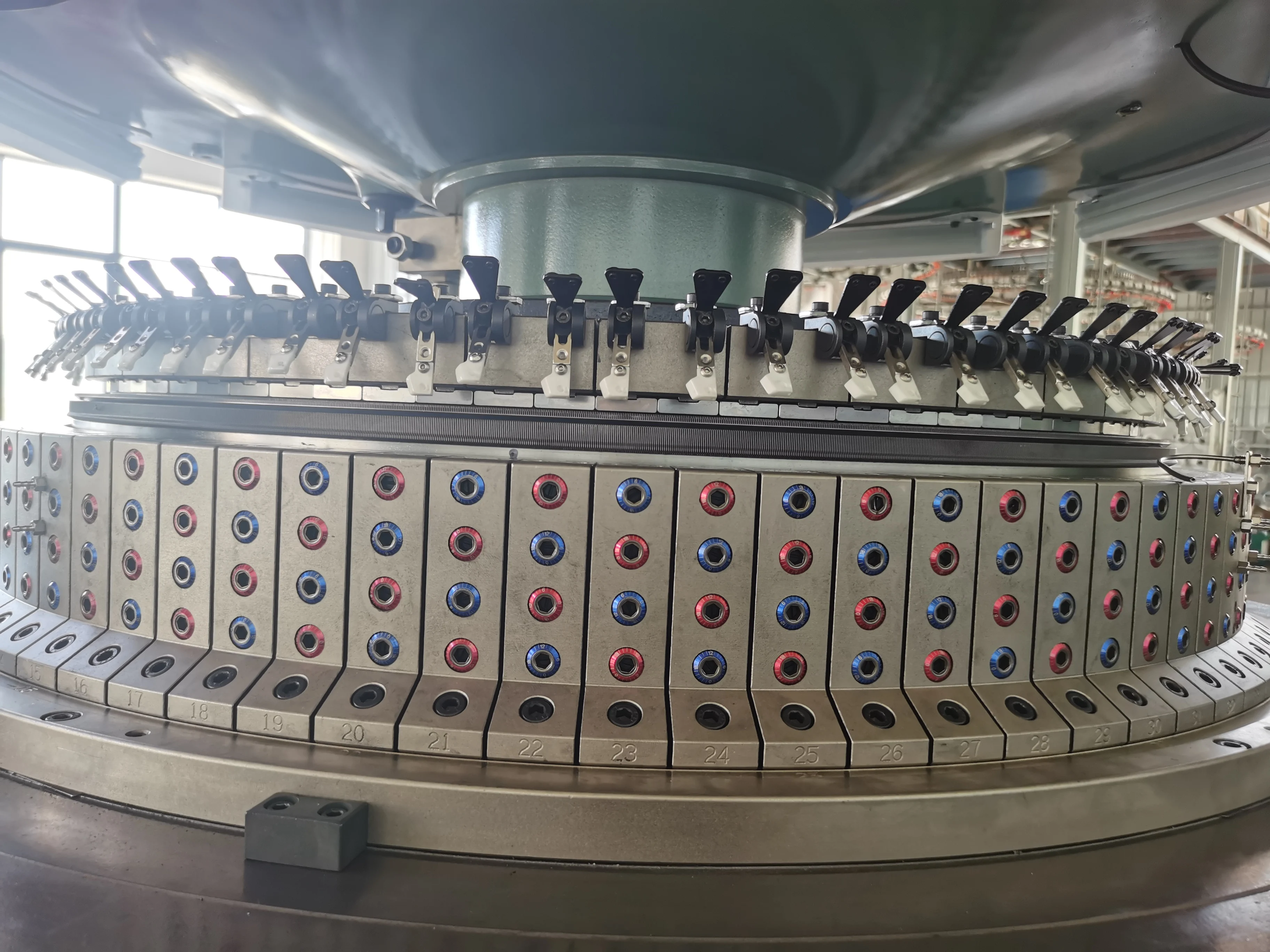 WANBAO Custom  Double Jersey Knitting Machine High OutputTextile Machinery Standard Tubular Frame