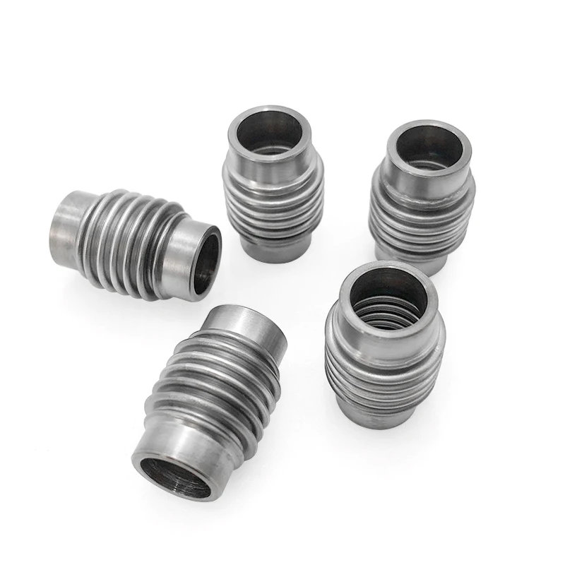 Bright Color Seamless bellows metal bellow machine brass thermostat flexible bellow used for Vacuum