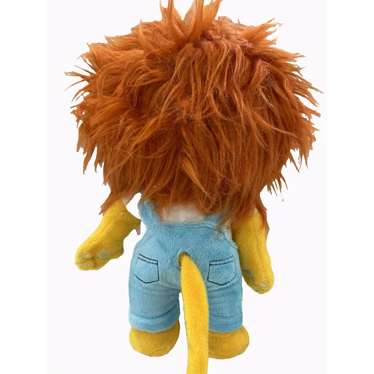 Hot selling Jungle Cute Embroidery Craftsmanship Lion King Plush Toy