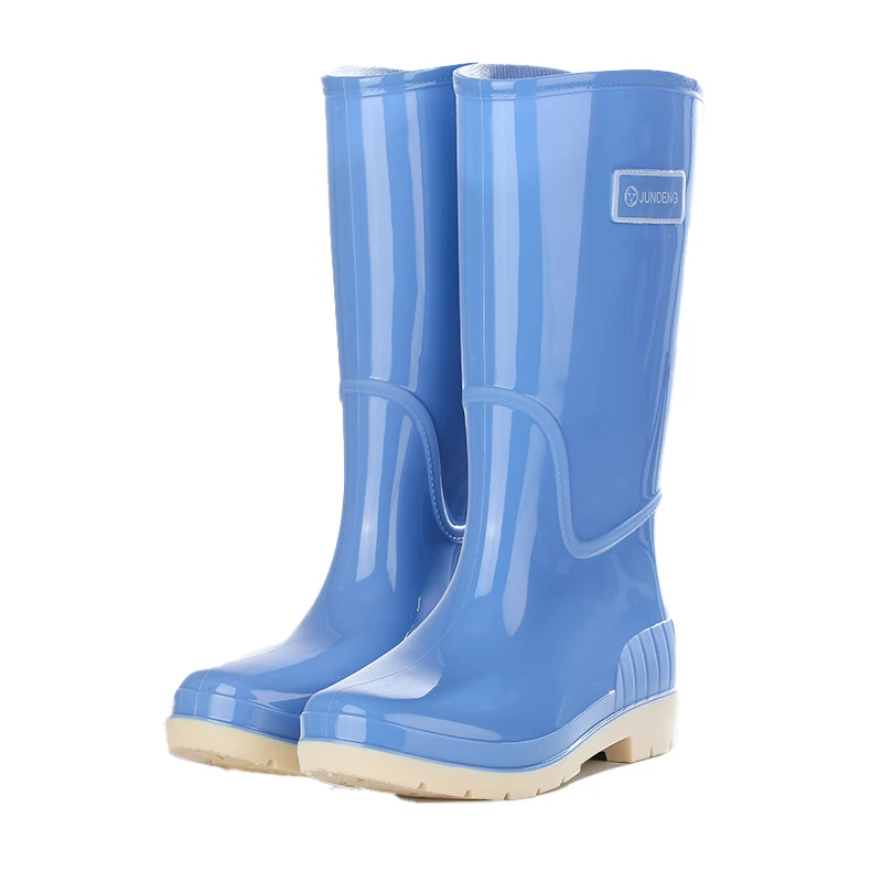 Comfortable Waterproof Rubber Safety Boots Plastic Gumboots EVA Insole High Style Winter Season Fishing Gardening Spot Goods