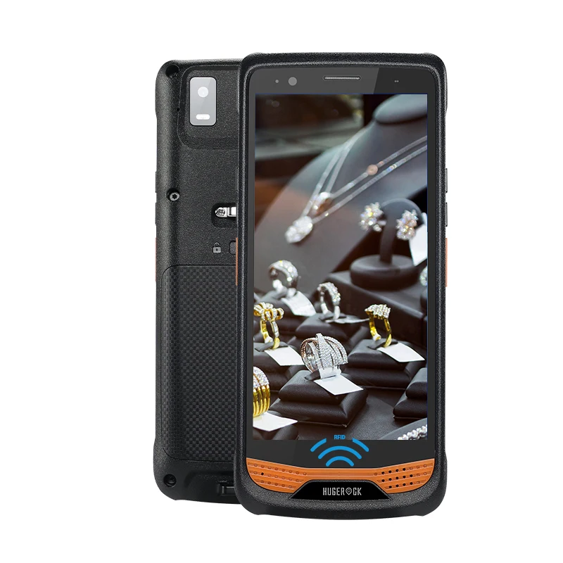 Hugerock R36A R36A04 5.5 Inch Ips Screen 450 Nit Industrial Android Data Collector Handheld Device Rfid Reader Rugged Pda