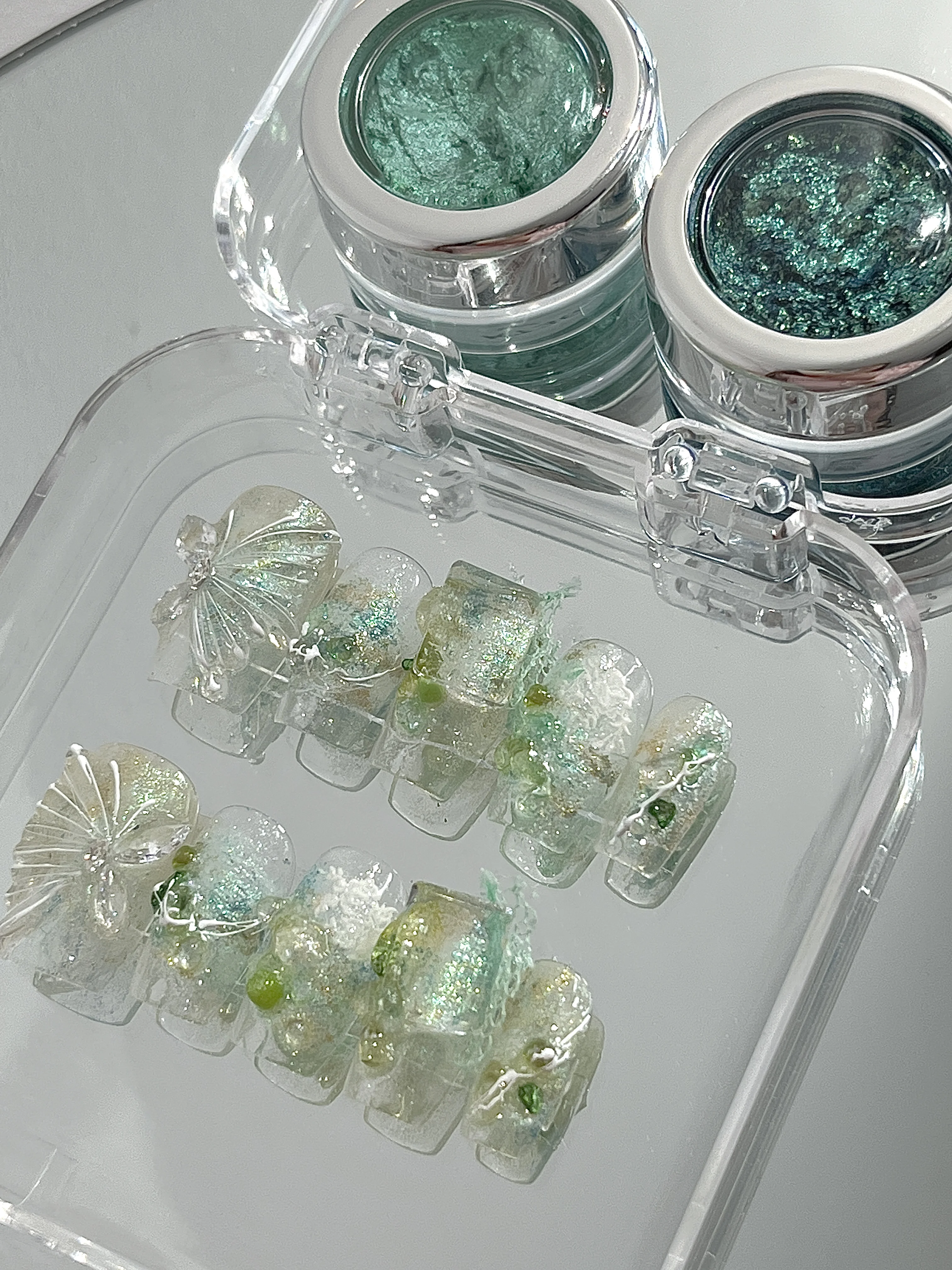 36 colors Chrome Solid Moon Powder DIY Nail acrylic Powder For nail Art Decoration