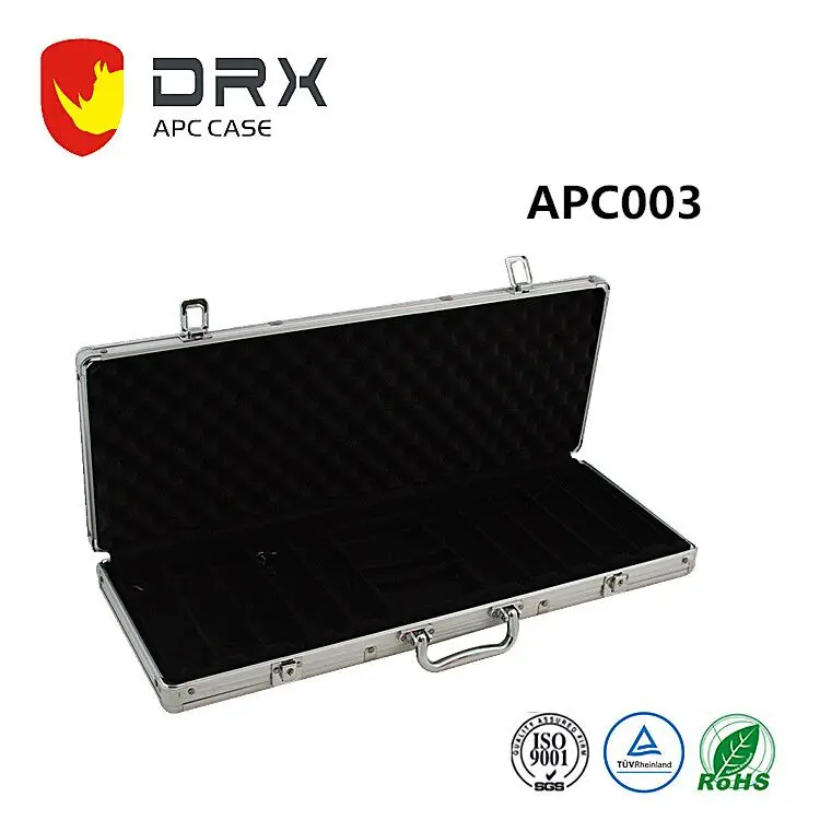 
Larger aluminum flight case Briefcase Aluminum Metal Hardware 