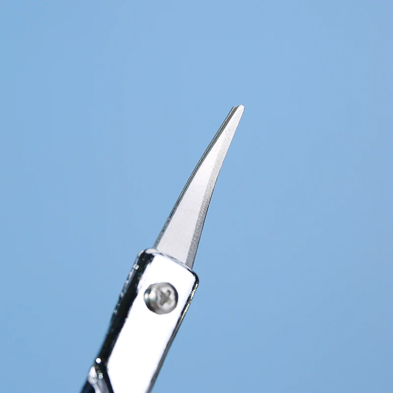 Lameila Custom Logo Eyebrow Scissors Nose Hair Remover Pointed Scissors Eyebrow Stainless Steel Beauty Scissors For Women A0410
