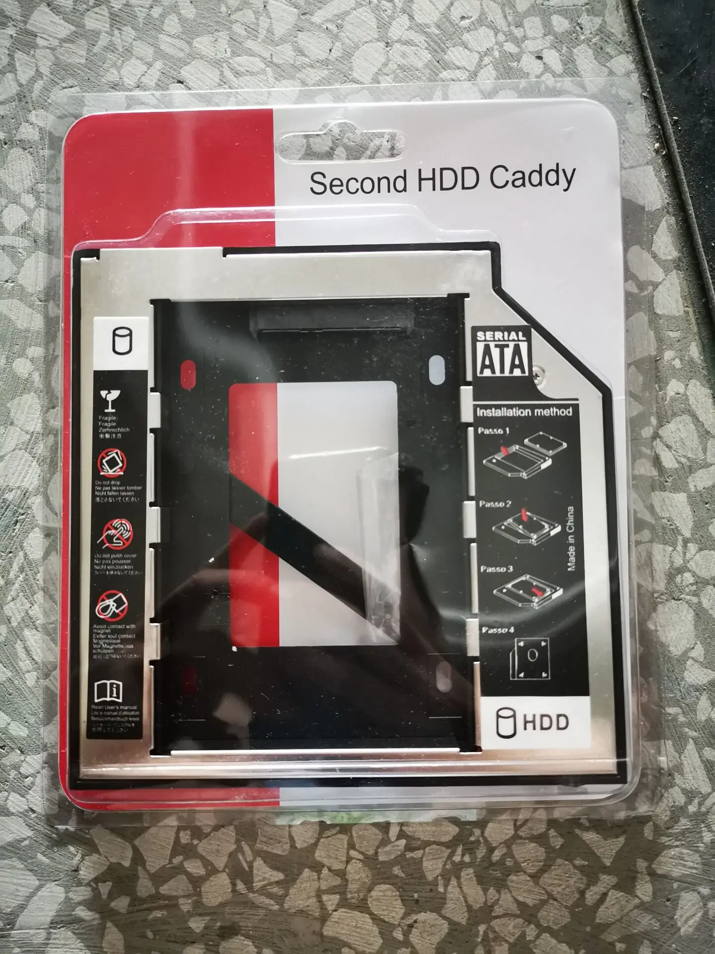  Оптовая продажа Blueendless C03 портативный жесткий диск 9 5 мм 12 7 на SATA 2-й HDD Caddyl поддержка 2 ТБ SSD для ноутбуков низкая