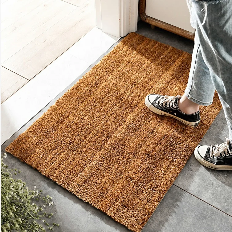 Высококачественный дверной коврик из кокосового волокна для весны/лета Пальма Коко